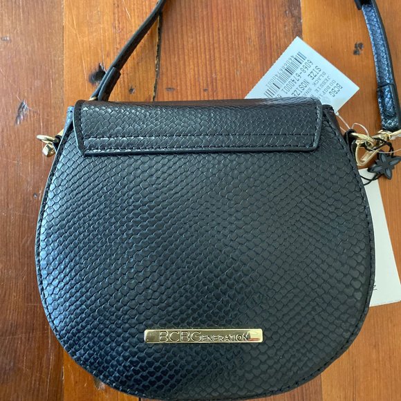 BCBG "Jessie" Crossbody Bag, Black NWT - Picture 2 of 9